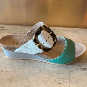 Naot - Kingdom Soft Jade/White Leather (NEW W/ BOX)